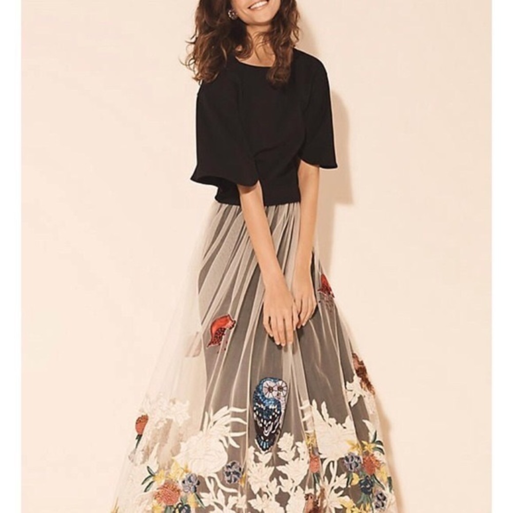 Anthropologie | Eri + Ari Viv Cropped Structured Top Sz: XS